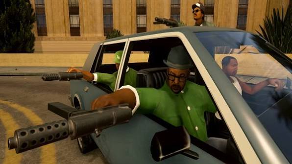 GTA San Andreas Game Art